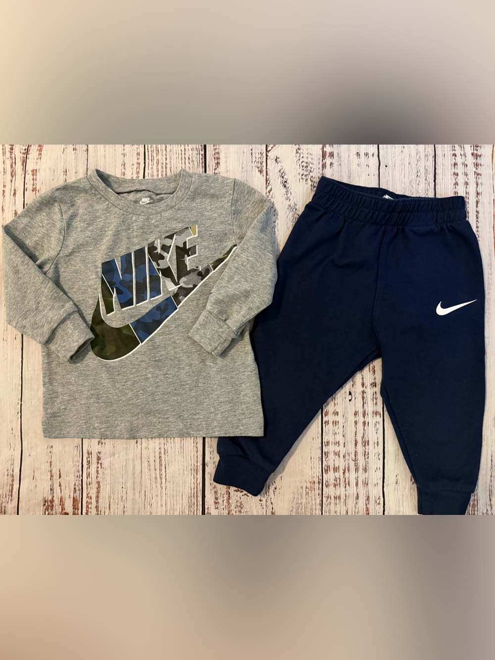 Nike 2 Pc Athletic Set Baby Boys 12m